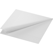 Duni 40cm 3ply White Napkin Duni 40cm 3ply White Napkin