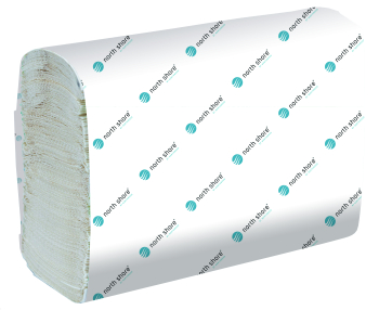 North Shore White Z-fold Hand Towel North Shore White Z-fold Hand Towel