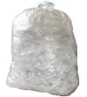 Clear Refuse Sack 18 x 29 x 39" 10kg