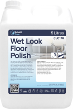 SCHOOLCARE WET LOOK FLOOR POLISH 5LTR SCHOOLCARE WET LOOK FLOOR POLISH 5LTR