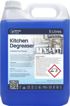 SCHOOLCARE KITCHEN DEGREASER & SAFETY FLOOR CLEANER 5LTR SCHOOLCARE KITCHEN DEGREASER & SAFETY FLOOR CLEANER 5LTR