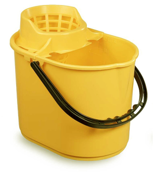 12L Deluxe Mop Bucket - Yellow 12L Deluxe Mop Bucket - Yellow