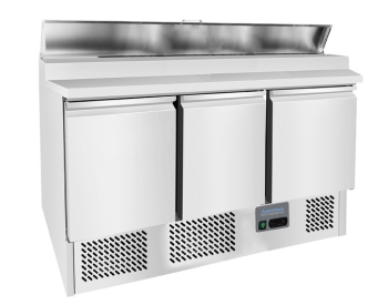 ARCTICA Refrigerated Pizza Prep. Counter - 3 Door ARCTICA Refrigerated Pizza Prep. Counter - 3 Door
