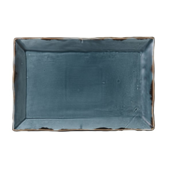 Harvest Blue Rectangle Tray 11 1/8X7 3/8Inch Harvest Blue Rectangle Tray 11 1/8X7 3/8Inch