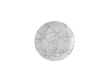 Studio Prints Kintsugi Pearl Grey Evolve Coupe Plate 11.25Inch Studio Prints Kintsugi Pearl Grey Evolve Coupe Plate 11.25Inch