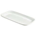 Genware Porcelain Rounded Rect angular Plate 29.5 x 15cm/11.5 Genware Porcelain Rounded Rect angular Plate 29.5 x 15cm/11.5