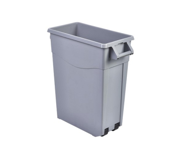 Grey Slim Recycling Bin 65L Grey Slim Recycling Bin 65L