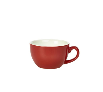 Genware Porcelain Red Bowl Shaped Cup 34cl/12oz Genware Porcelain Red Bowl Shaped Cup 34cl/12oz