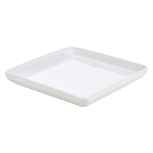 Genware Porcelain Deep Square Dish 20x20x2.5cm Genware Porcelain Deep Square Dish 20x20x2.5cm