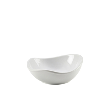 Genware Porcelain Organic Triangular Bowl 15cm/6inch Genware Porcelain Organic Triangular Bowl 15cm/6inch