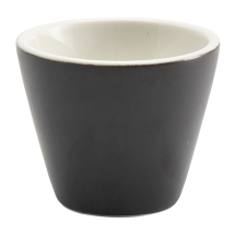 Genware Porcelain Conical Bowl 6cm Dia Matt Black Genware Porcelain Conical Bowl 6cm Dia Matt Black