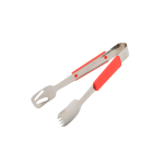 Genware Plastic Handle Buffet Tongs Red Genware Plastic Handle Buffet Tongs Red