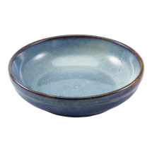 Terra Porcelain Aqua Blue Coupe Bowl 23cm Terra Porcelain Aqua Blue Coupe Bowl 23cm