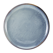 Terra Porcelain Aqua Blue Coupe Plate 27.5cm Terra Porcelain Aqua Blue Coupe Plate 27.5cm
