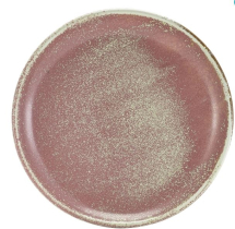 Terra Porcelain Rose Coupe Plate 24cm Terra Porcelain Rose Coupe Plate 24cm