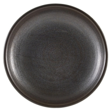 Terra Porcelain Cinder Black Deep Coupe Plate 21cm Terra Porcelain Cinder Black Deep Coupe Plate 21cm