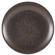 Terra Porcelain Cinder Black Deep Coupe Plate 25cm Terra Porcelain Cinder Black Deep Coupe Plate 25cm