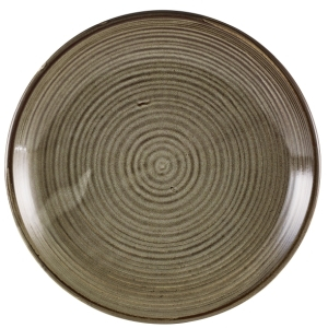 Terra Porcelain Smoke Grey Deep Coupe Plate 25cm Terra Porcelain Smoke Grey Deep Coupe Plate 25cm