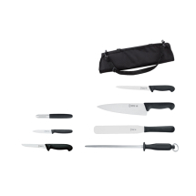 Giesser 7Pc Knife Set + Knife Case Giesser 7Pc Knife Set + Knife Case