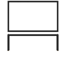 Black Luxor Metal Gn1/1 Rise 53 X 32.5 X 17Cm Black Luxor Metal Gn1/1 Rise 53 X 32.5 X 17Cm