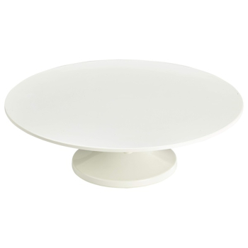 White Melamine Cake Stand 33cm/13Inch White Melamine Cake Stand 33cm/13Inch