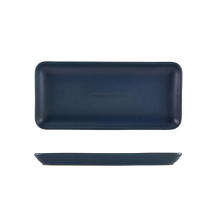 Terra Stoneware Antigo Denim N arrow Rectangular Platter 27cm Terra Stoneware Antigo Denim N arrow Rectangular Platter 27cm