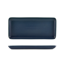 Terra Stoneware Antigo Denim N arrow Rectangular Platter 31cm Terra Stoneware Antigo Denim N arrow Rectangular Platter 31cm