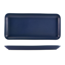 Terra Stoneware Antigo Denim N arrow Rectangular Platter 35cm Terra Stoneware Antigo Denim N arrow Rectangular Platter 35cm