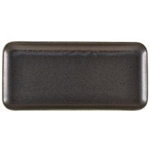 Terra Porcelain Cinder Black N arrow Rectangular Platter 36 x 16.5cm Terra Porcelain Cinder Black N arrow Rectangular Platter 36 x 16.5cm