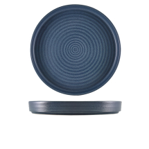 Terra Stoneware Antigo Denim Presentation Plate 26cm Terra Stoneware Antigo Denim Presentation Plate 26cm