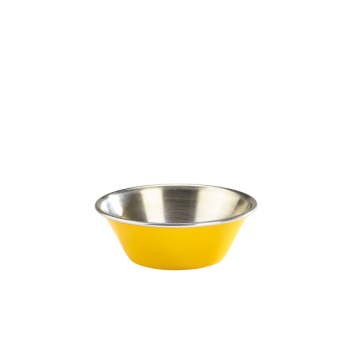 GenWare Yellow Stainless Steel Ramekin 43ml/1.5oz GenWare Yellow Stainless Steel Ramekin 43ml/1.5oz