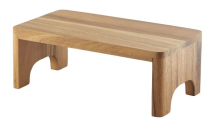 Acacia Wood GN Buffet Riser GN 1/3 15cm (H) Acacia Wood GN Buffet Riser GN 1/3 15cm (H)