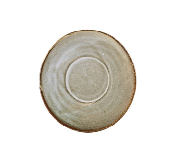 Terra Porcelain Smoke Grey Saucer 14.5cm Terra Porcelain Smoke Grey Saucer 14.5cm