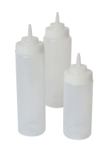 Squeeze Bottle Wide Neck Clear 32oz/94cl Squeeze Bottle Wide Neck Clear 32oz/94cl