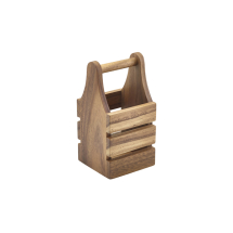 Acacia Wood Cutlery Holder 10 x 10 x 20cm10 x 10 x 20cm (L x W x H) Acacia Wood Cutlery Holder 10 x 10 x 20cm10 x 10 x 20cm (L x W x H)