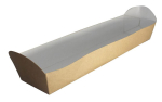 Kraft Baguette Tray 275x106x62mm Kraft Baguette Tray 275x106x62mm