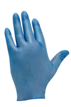 Blue Powder Free Vinyl Gloves - Medium Blue Powder Free Vinyl Gloves - Medium