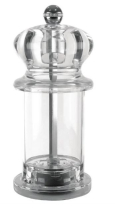 Olympia Acrylic Salt & Pepper Mill - 135mm 5 1/4inch Olympia Acrylic Salt & Pepper Mill - 135mm 5 1/4inch