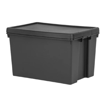 Wham Bam Recycled Black Box & Lid - 96Ltr Wham Bam Recycled Black Box & Lid - 96Ltr