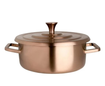 Steelite Creations Homestyle Brushed Bronze Round Chafer 1.9L Steelite Creations Homestyle Brushed Bronze Round Chafer 1.9L