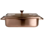Steelite Creations Homestyle Brushed Bronze Rectangle Chafer 3.8L Steelite Creations Homestyle Brushed Bronze Rectangle Chafer 3.8L