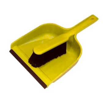 Dustpan & Brush Set - Yellow Dustpan & Brush Set - Yellow