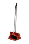 Lobby Dustpan & Brush Set - Red Lobby Dustpan & Brush Set - Red