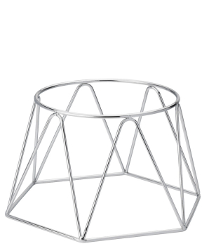 Chrome Plate Riser - 19cm x 15.5cm Chrome Plate Riser - 19cm x 15.5cm
