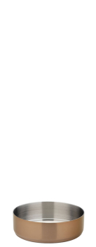 Brushed Copper Dip Pot 3Inch (7.5cm) 4oz (10cl) Brushed Copper Dip Pot 3Inch (7.5cm) 4oz (10cl)