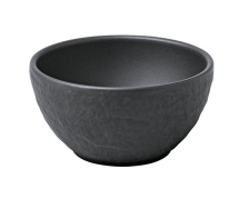 The Rock 0.1L Bowl Black SHALE case6 The Rock 0.1L Bowl Black SHALE case6