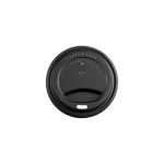VEGWARE 79-SERIES BLACK HOT CUP LID CPLA X1000 VEGWARE 79-SERIES BLACK HOT CUP LID CPLA X1000